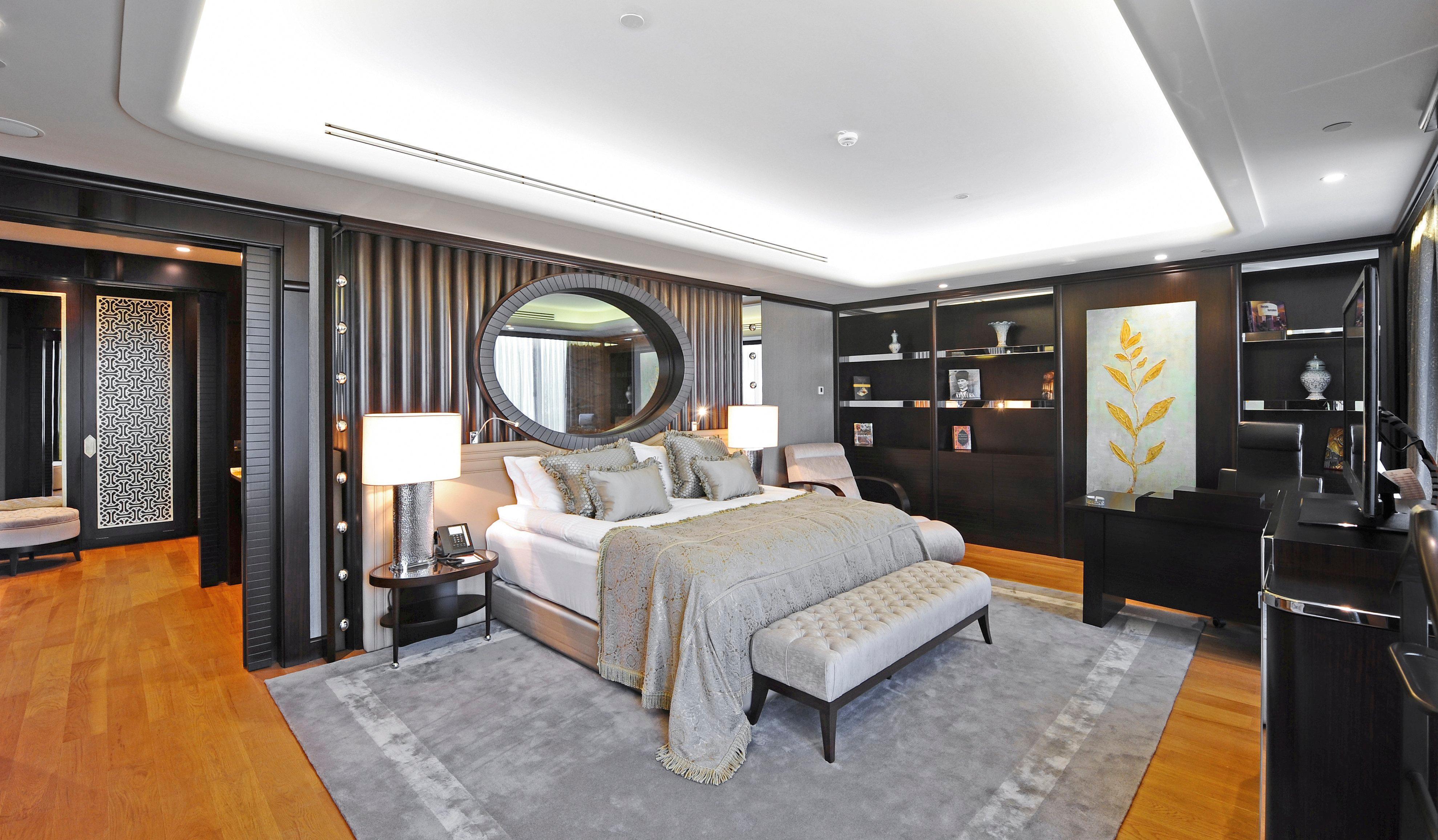 คราวน์ พลาซา บูร์ซา คอนเวนชั่น เซ็นเตอร์ แอนด์ เทอร์มัล สปา Hotel ภายนอก รูปภาพ A bedroom at the Mandarin Oriental